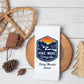 Personalized Hike More Worry Less Waffle Weave Kitchen Towel