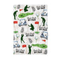 Fathers Day Golf Kitchen Towel Gift Best Dad Sport Golfer "Best Dad By Par"