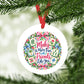 Mahj Is More Fun Like You Christmas Ornament Mahjong