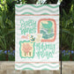 Beach Mahjong Garden White Flag Outdoor Decor Ocean Coastal