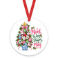 Merriest When Playing Mahj Christmas Ornament, Mahjong Tree