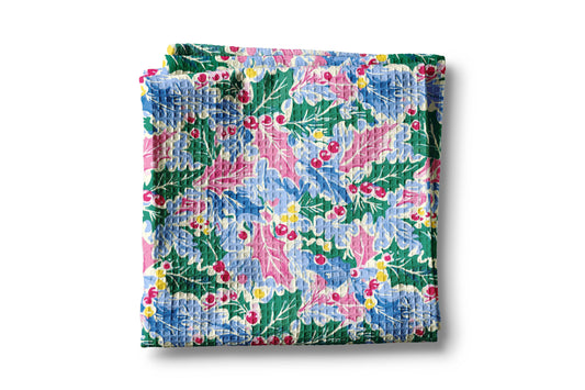 Pink Christmas Towel Holiday Home Decor Beach Preppy