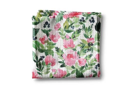 Floral Kitchen Flower Bloom Spring Summer Towel Mothers Day