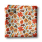 Fall Floral Waffle Weave Kitchen Towel | Autumn Flower