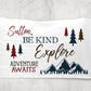 Boys and Girls Affirmation Adventure Awaits Standard Pillowcase | Personalized Pillow Cover | Boy and Girl Room Decor | Nursery Decor