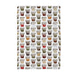Spice Jar Collage Waffle Weave Kitchen Towel Baking Cooking