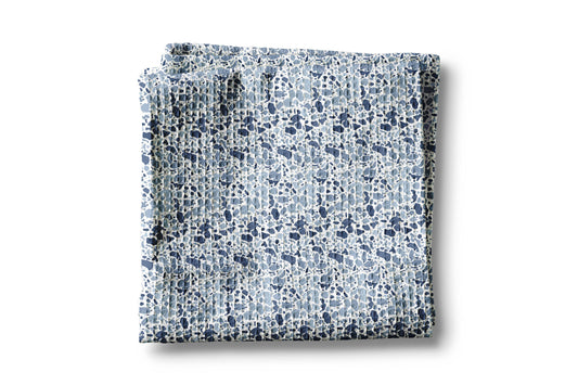 Blue Camo Kitchen Towel Hunting Cabin Mountain Lake River