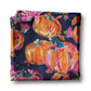 Preppy Navy Pink Pumpkin Fall Coastal Kitchen Towel Waffle