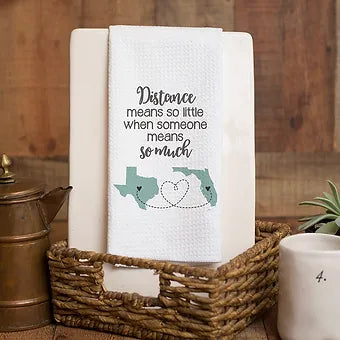 Personalized Long Distance Towel