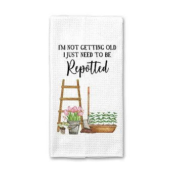 Not Getting Old Repotted Kitchen Towel