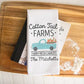 Cotton Tail Farms Personalized Dish Towel