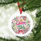 Queen of the Tiles Mahjong Christmas Ornament, Mahj Tree