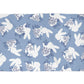 Easter Bunny Kitchen Towel – Waffle Weave, Lint-Free, Super Absorbent, Spring Easter Decor Floral
