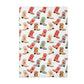 Retro Western Boot Cowboy Cowgirl Kitchen Towel Waffle