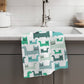 Cat Kitten Kitty Retro Decor Kitchen Towel Pet Groomer Lady