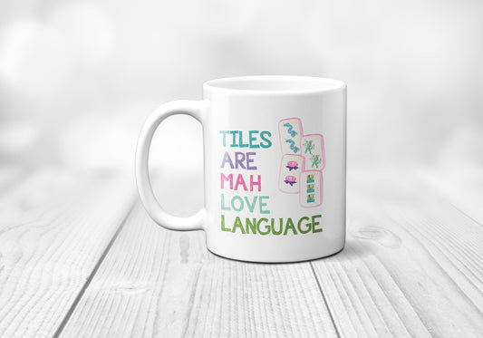 Mahjong Coffee Cup Mug | Tile Game Decor Hostess Gift Funny Mahj Accessories Player Party Present