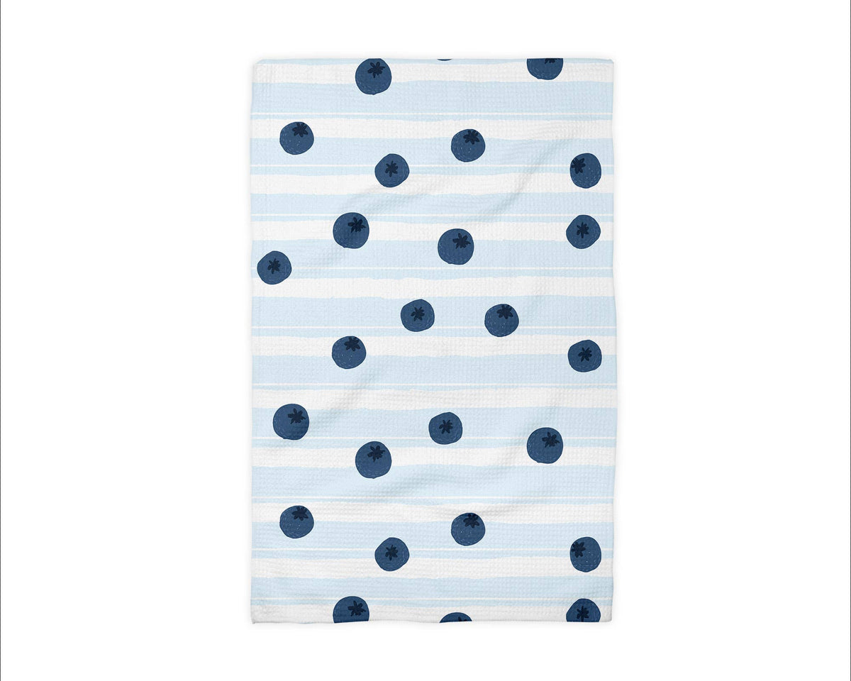 Blueberry Summer Fruit Market Berry Kitchen Towel Waffle