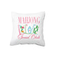 Mahjong Throw Pillow, Mahj Decor Her Preppy Tile Game (Copy)