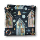 Tropical Shell Nautical Coastal Beach Ocean Kitchen Towel