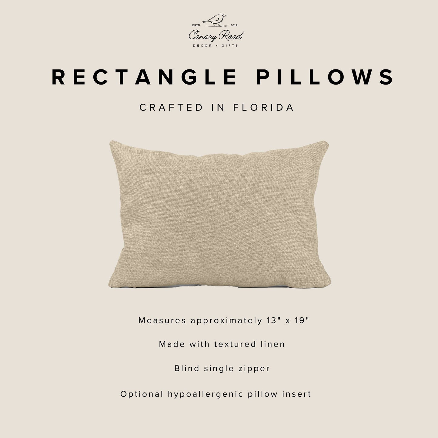 Customizable Better on the Water Anchor Rectangle Pillow
