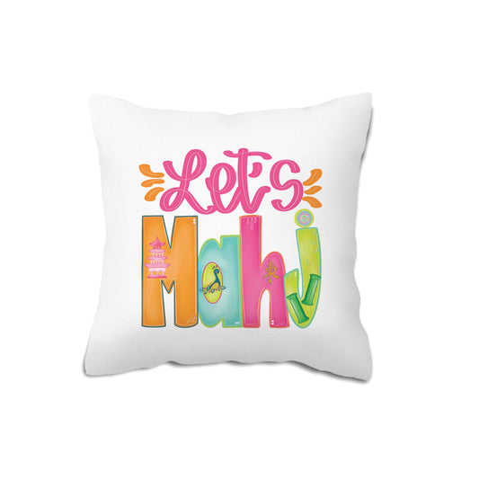 Mahjong Throw Pillow, Mahjong Decor Her Preppy Tile Game (Copy)
