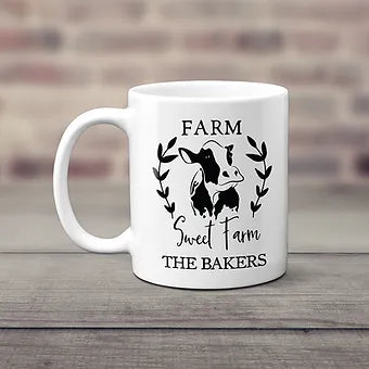 Personalized Farm Sweet Farm Coffee Mug