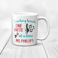 Personalized Music Teacher Mug