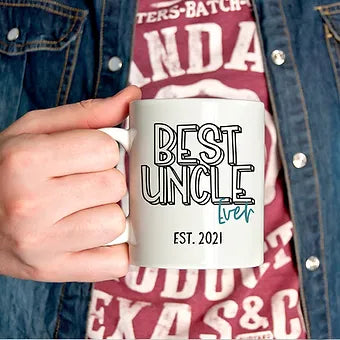 Personalized Best Uncle Ever Mug
