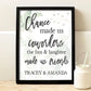 Chance Made Us Coworkers Laughter Made Us Friends Personalized Print