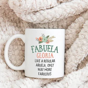 Personalized Fabuela Coffee Cup