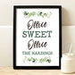 Personalized Office Sweet Office Print