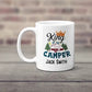 Personalized King Of The Camper Mug