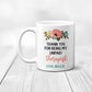 Personalized Thank You For Being My Unpaid Therapist Mug