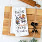 Personalized Halloween Gnome Towel