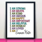 Girls Affirmation Print