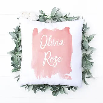 Personalized Girls Name Pillow