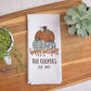 Personalized Happy Fall Y'all Towel