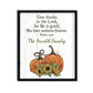 Personalized Give Thanks to the Lord Fall Print