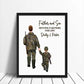 Father and Son Hunting Partners Personalized Print