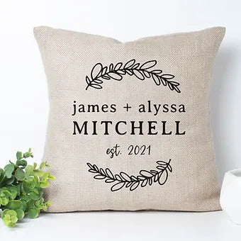 Personalized Couple Pillow
