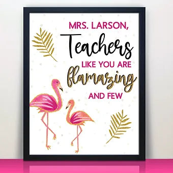 Personalized Teachers Like You Are Flamazing And Few Print