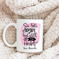 Six Feet Apart Personalized Mug