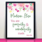 Personalized You Are Fearfully & Wonderfully Made Print