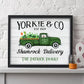Yorkie & Co St. Patrick's Day Personalized Print