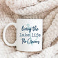 Personalized Living the Lake Life Mug