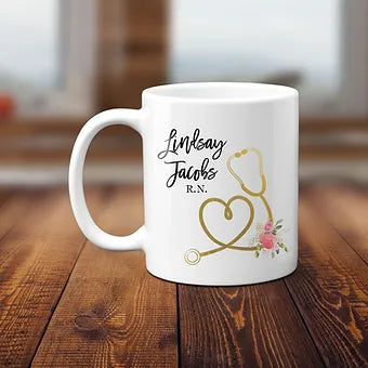 Personalized Nurse Mug