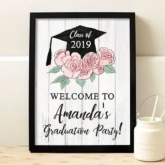 Personalized Welcome to the Graduation Party Sign