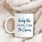 Personalized Living the Lake Life Mug