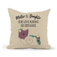 Mother & Daughter Love Knows No Distance Pillow