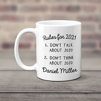 Personalized Rules For 2021 Mug